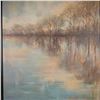 Image 2 : Liv Carson, Framed Giclee on Board, Winter Glow Landscape