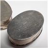 Image 7 : 5pc Sterling Silver Pill Boxes with Painted Tile Lids