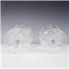 Image 4 : Set of 2 Cut Crystal Champagne Coupes