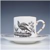 Image 1 : Royal Worcester Demitasse Cup and Saucer Set