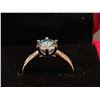 Image 2 : 1.00 CT GRA CERTIFIED ROUND BRILLIANT CUT MOISSANITE STONE VVS BLUE COLOR WITH 34 ROUND BRILLIANT CU