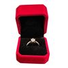 Image 1 : 1.00 CT GRA CERTIFIED ROUND BRILLIANT CUT MOISSANITE STONE VVS D COLOR WITH 34 ROUND BRILLIANT CUT C