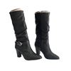 Image 2 : NEW Elizabeth Anne Urban Charm Leather Boots - Black sz 8 US (Retail Value $399)
