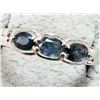 Image 2 : Silver Sapphire Ring, Suggested Retail Value $160