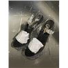 Image 2 : Clear/Black Women's Heels Size 9