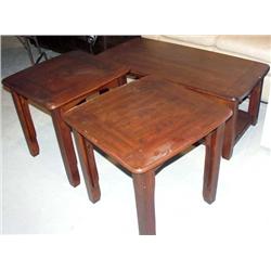 Wooden Coffee & End Table Set