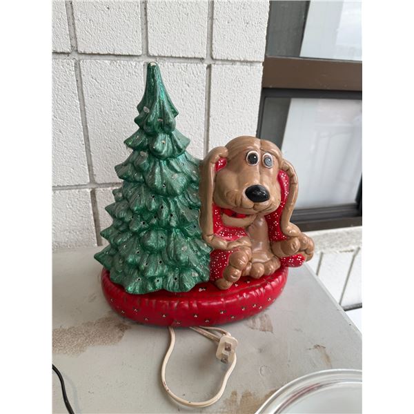 Vintage light up Christmas ornament