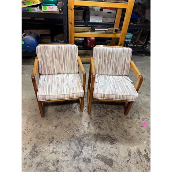 Two patio chair, chairs