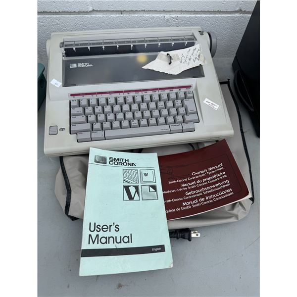 Smith corona typewriter