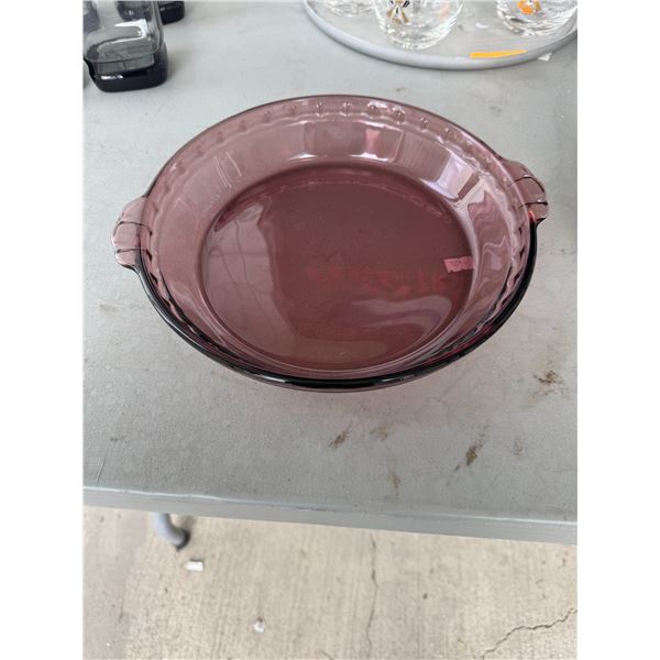 Pyrex  pie plate