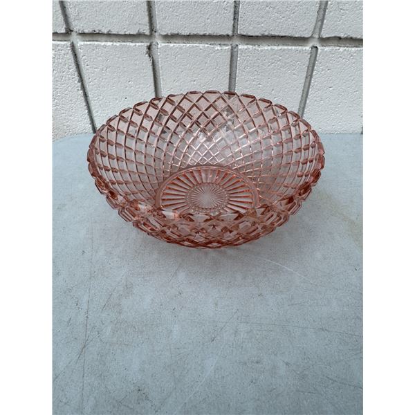 Depression glass bowl