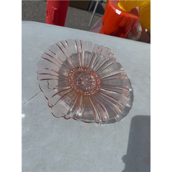 Depression glass bowl