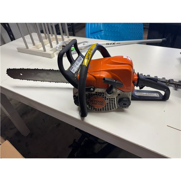 Stihl chainsaw won't fire needs work