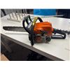 Image 1 : Stihl chainsaw won't fire needs work