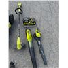 Image 2 : Ryobi tools with batteries and chargers