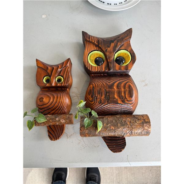 Wood  Owl decor