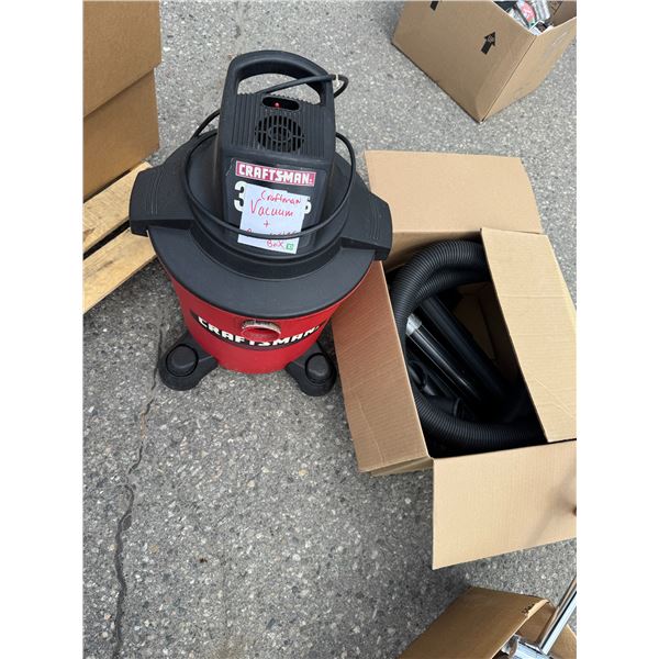 Craftsman shop vac and accessories