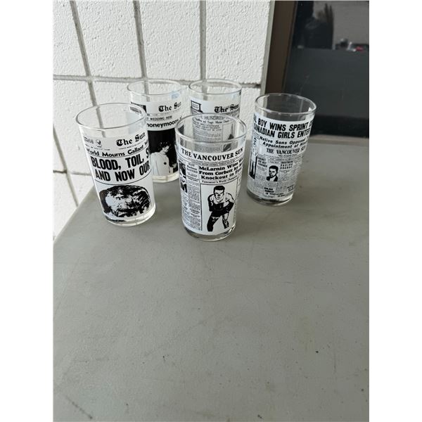 The sun vintage glasses