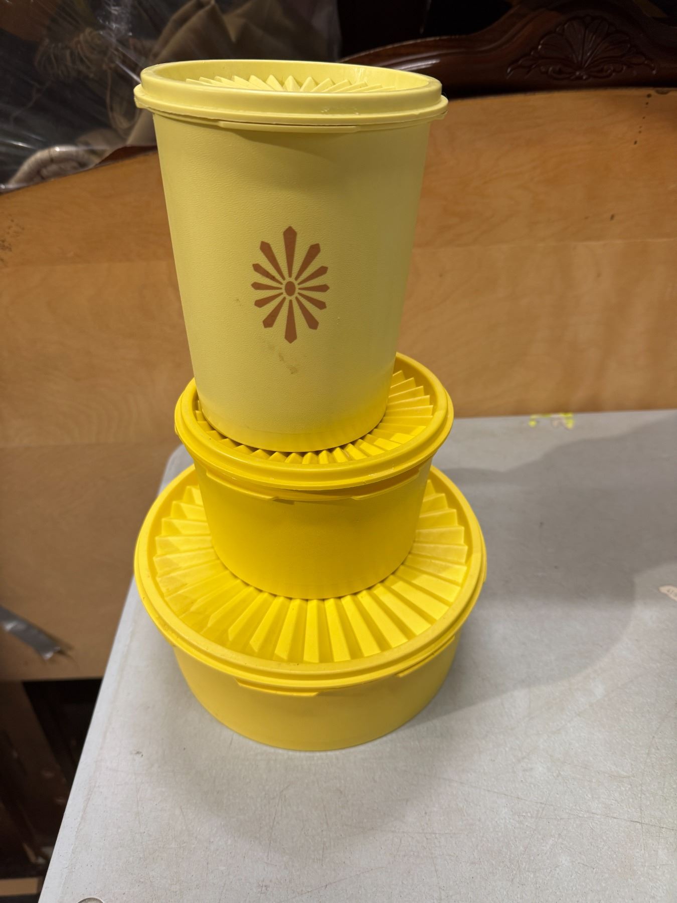 Tupperware containers