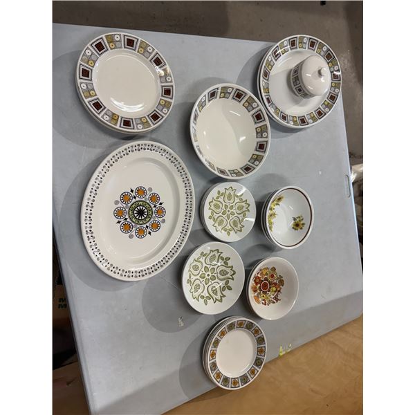 England ironstone dishes