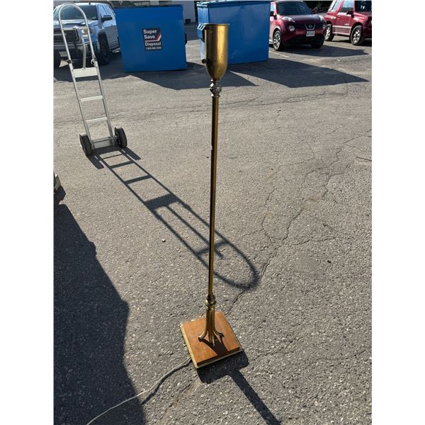 Antique floor lamp base