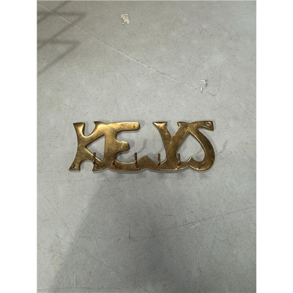 Brass key holder
