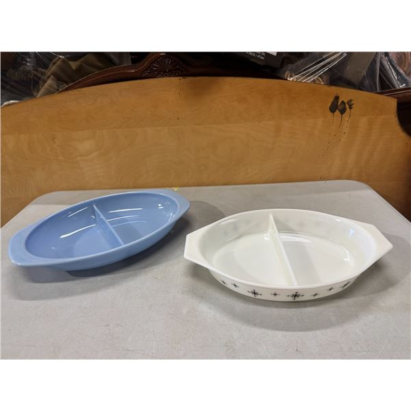 Divided baking dishes