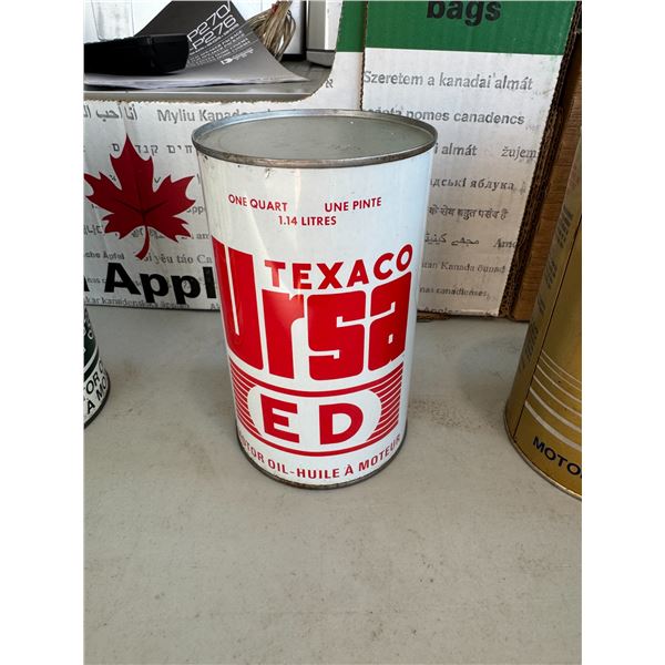 Texaco, URSA  Ed motor oil