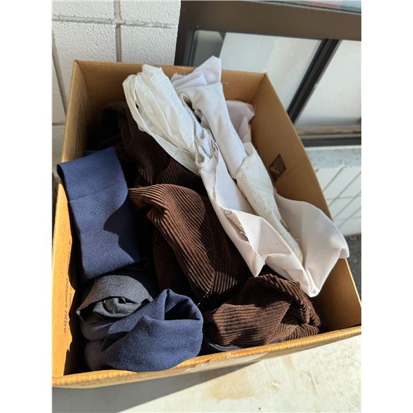 Coats and fabric some buttons missing