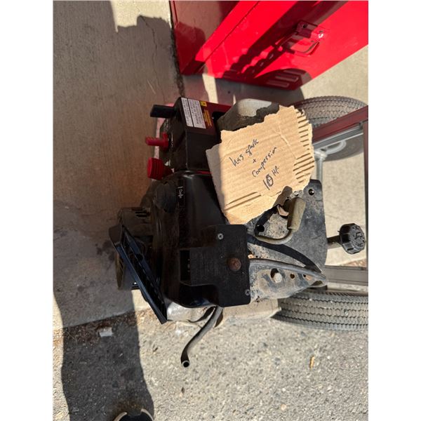 Motor has spark and compression 10 hp