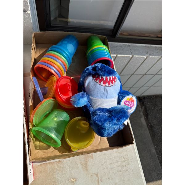 Kids cup and stuffy