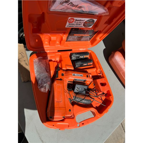 Paslode load nailer batteries no good