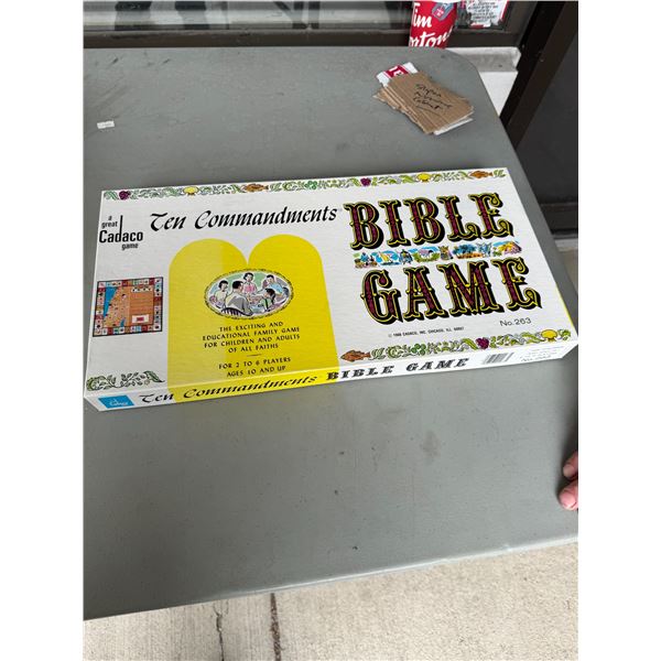 10 Commandments Bible game