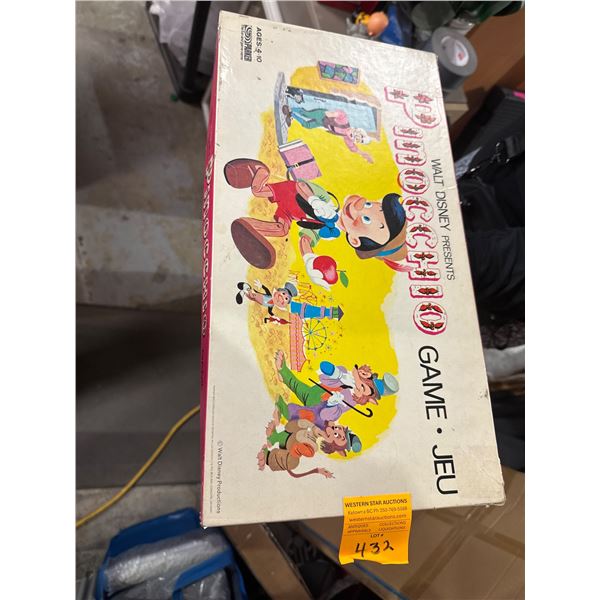 Pinocchio board game