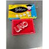 Image 1 : Yahtzee and Uno games
