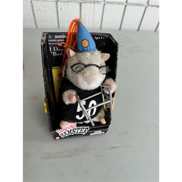 Dancing hamster 50th birthday