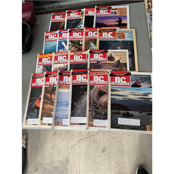 BC outdoors magazines