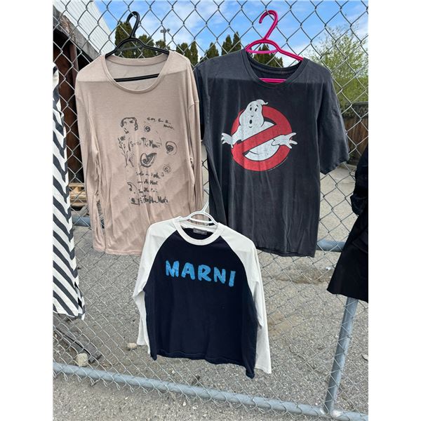 Three T-shirts medium?