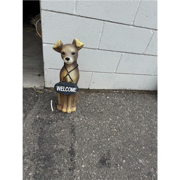 Welcome dog