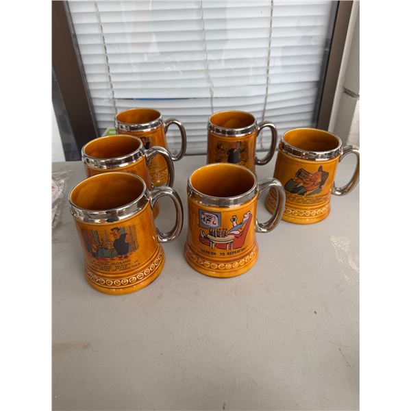 Lord Nelson pottery mugs