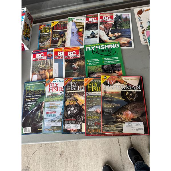 BC outdoor books and fly fishing books