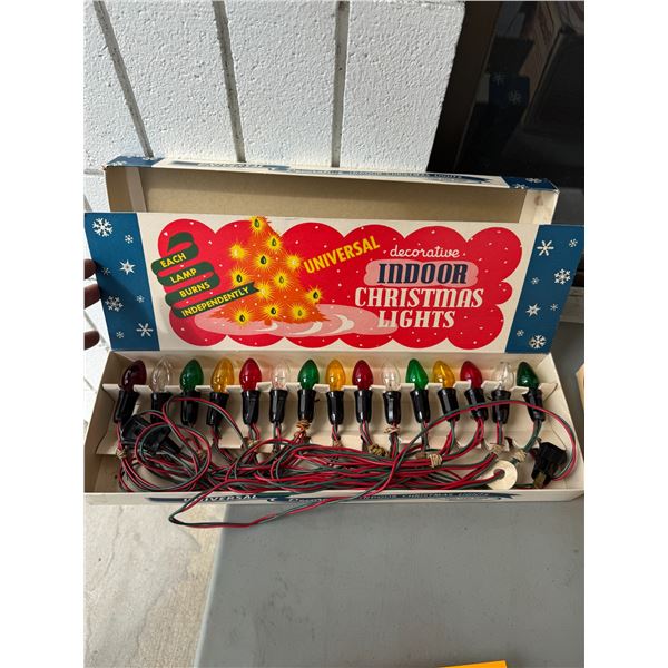 Vintage decorative indoor Christmas lights