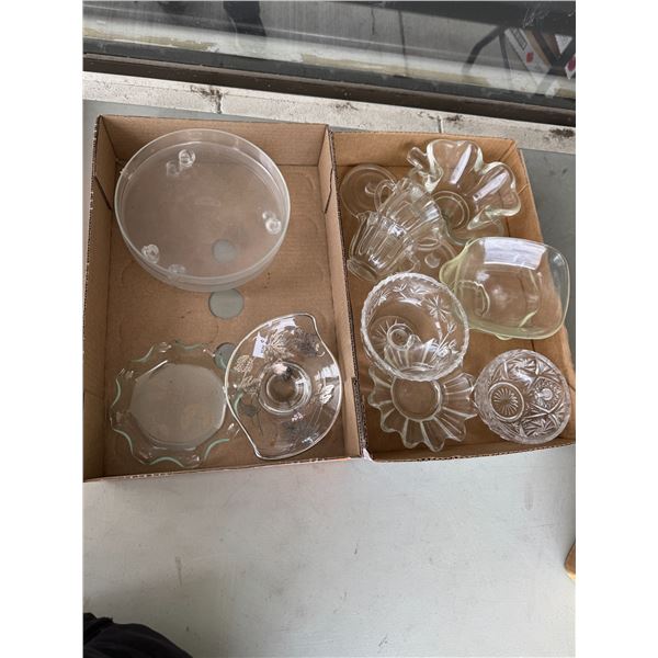 Serving dishes, etc.