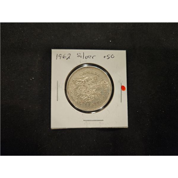 1962 Silver 50cent coin