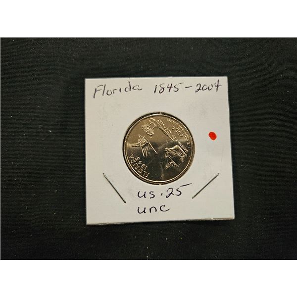 1845-2004 Florida 25cent