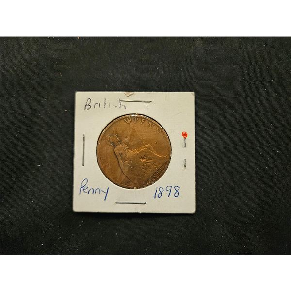1898 British penny