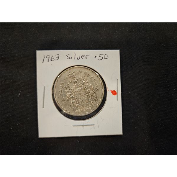 1963 Silver 50cent