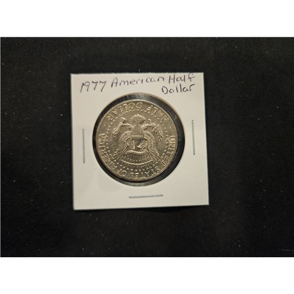 1977 American half dollar