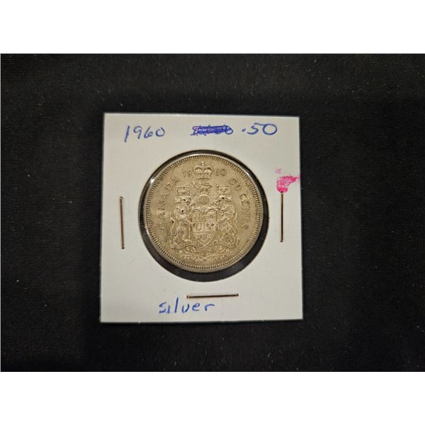 1960 Silver 50cent