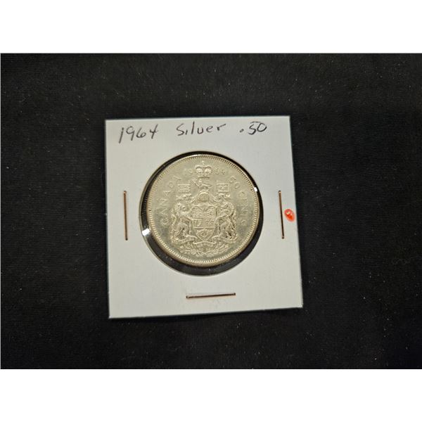 1964 Silver 50cent